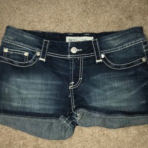 BKE denim shorts